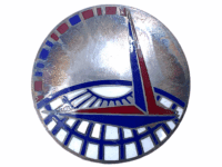 WW2 US Air Transit Command Enamel Lapel Pin DUI