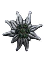 WW2 German Edelweiss Cap Badge Insignia