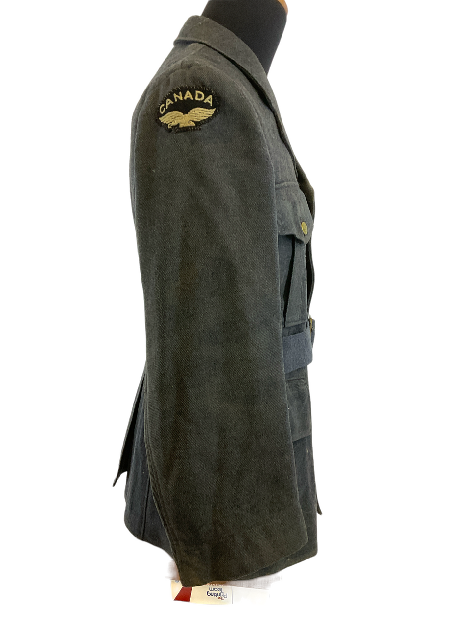 WW2 Canadian RCAF Four Pocket Service Dress Tunic Jacket Medium WW2 Canadian RCAF Four Pocket Service Dress Tunic Jacket Medium