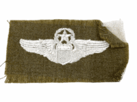WW2 US USAAF Command Pilot Embroidered Wings