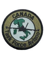 Canadian Forces RCAF CF-18 Task Force Aviano Squadron OD Green Patch Crest Canadian Forces RCAF CF-18 Task Force Aviano Squadron OD Green Patch Crest