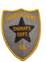 US Newport News Virginia Sheriff's Department Police Patch