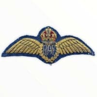Pre WW2 British RAF Bullion Pilots Wings Padded Full Dress 1