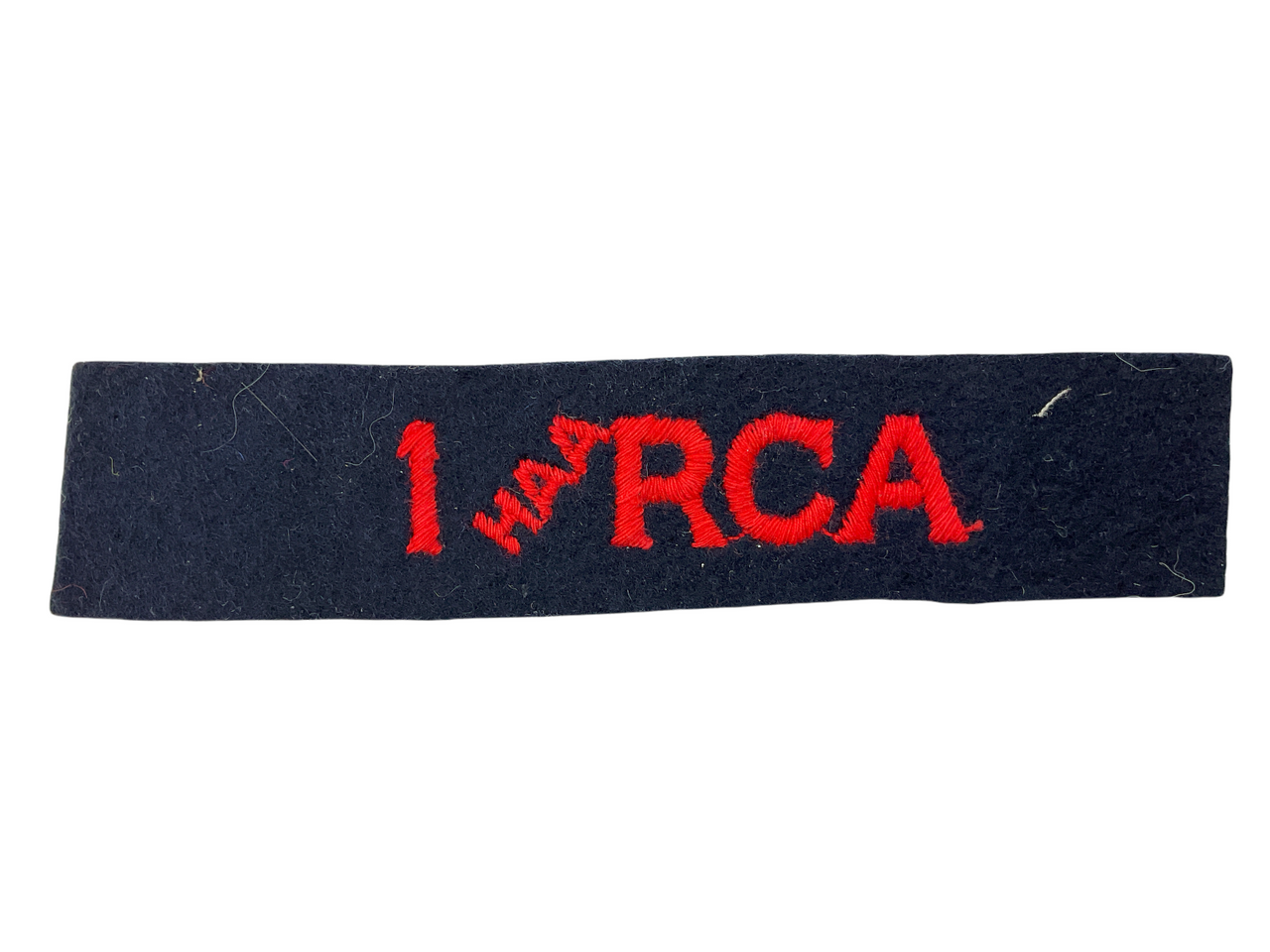 WW2 Canadian Artillery 1st HAA RCA Slip On Shoulder Patch WW2 Canadian Artillery 1st HAA RCA Slip On Shoulder Patch