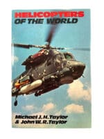 Military Helicopters of the World Taylor Hard Cover Reference Book 2