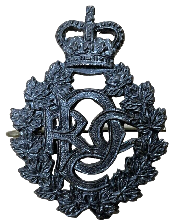 Canadian RCDC Dental Corps Officers Bronzed Cap Badge Canadian RCDC Dental Corps Officers Bronzed Cap Badge