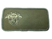 Canadian Forces RCAF 4 Wing OD Green Nametag Crest Patch Vintage