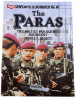 British The Paras Parachute Regiment Uniforms Ill No 10 Softcover Reference Book