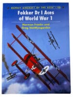 WW1 Imperial German Fokker Dr 1 Aces of WW1 Osprey Aces No 40 SC Reference Book