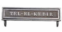 British Campaign Medal Egypt Bar Clasp Tel-El-Kebir Full Size