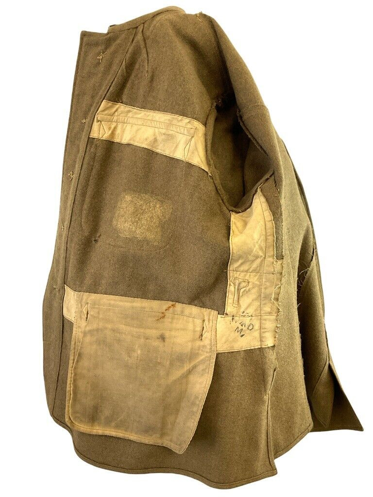 WW1 Canadian CEF 1st Brigade Garrison Artillery CGA 5 Button Khaki Tunic WW1 Canadian CEF 1st Brigade Garrison Artillery CGA 5 Button Khaki Tunic