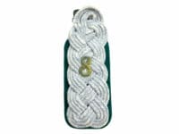 WW2 German 8th Jäger Senior Officers Single Shoulder Board Insignia