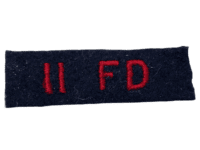 Canadian RCA Artillery 11 FD Field Regiment Shoulder Title