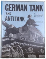 WW2 German Tank and Antitank EJ Hoffschmidt WH Tantum 4th HC Reference Book
