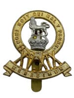 British 15th 19th Kings Royal Hussars Cap Badge