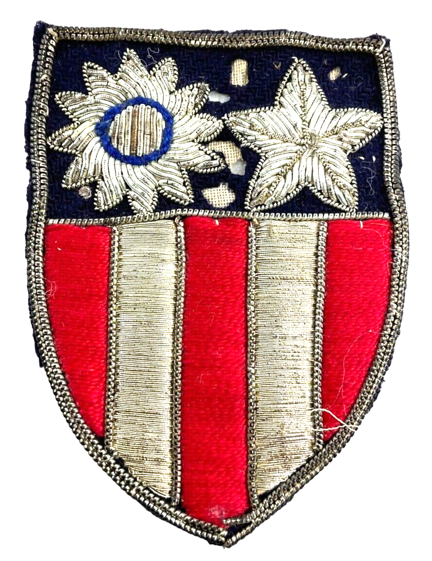 WW2 US USAAF CBI China Burma India Bullion SSI Sleeve Patch Insignia WW2 US USAAF CBI China Burma India Bullion SSI Sleeve Patch Insignia