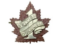 WW1 Canadian CEF 7th Battalion 7A Cap Badge WW1 Canadian CEF 7th Battalion 7A Cap Badge