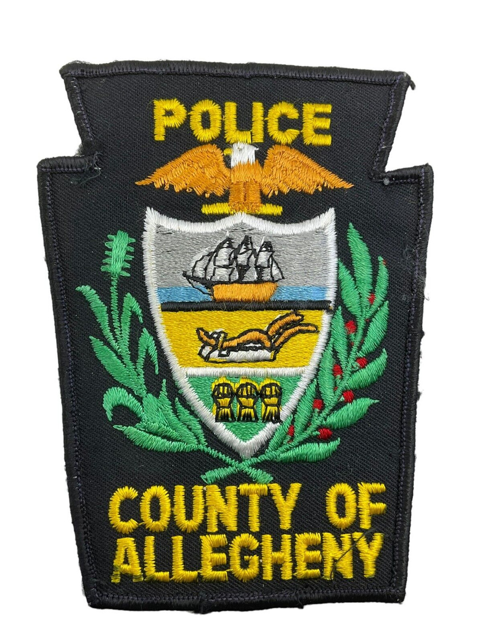 US County of Allegheny Pennsylvania Police Patch 2 US County of Allegheny Pennsylvania Police Patch 2