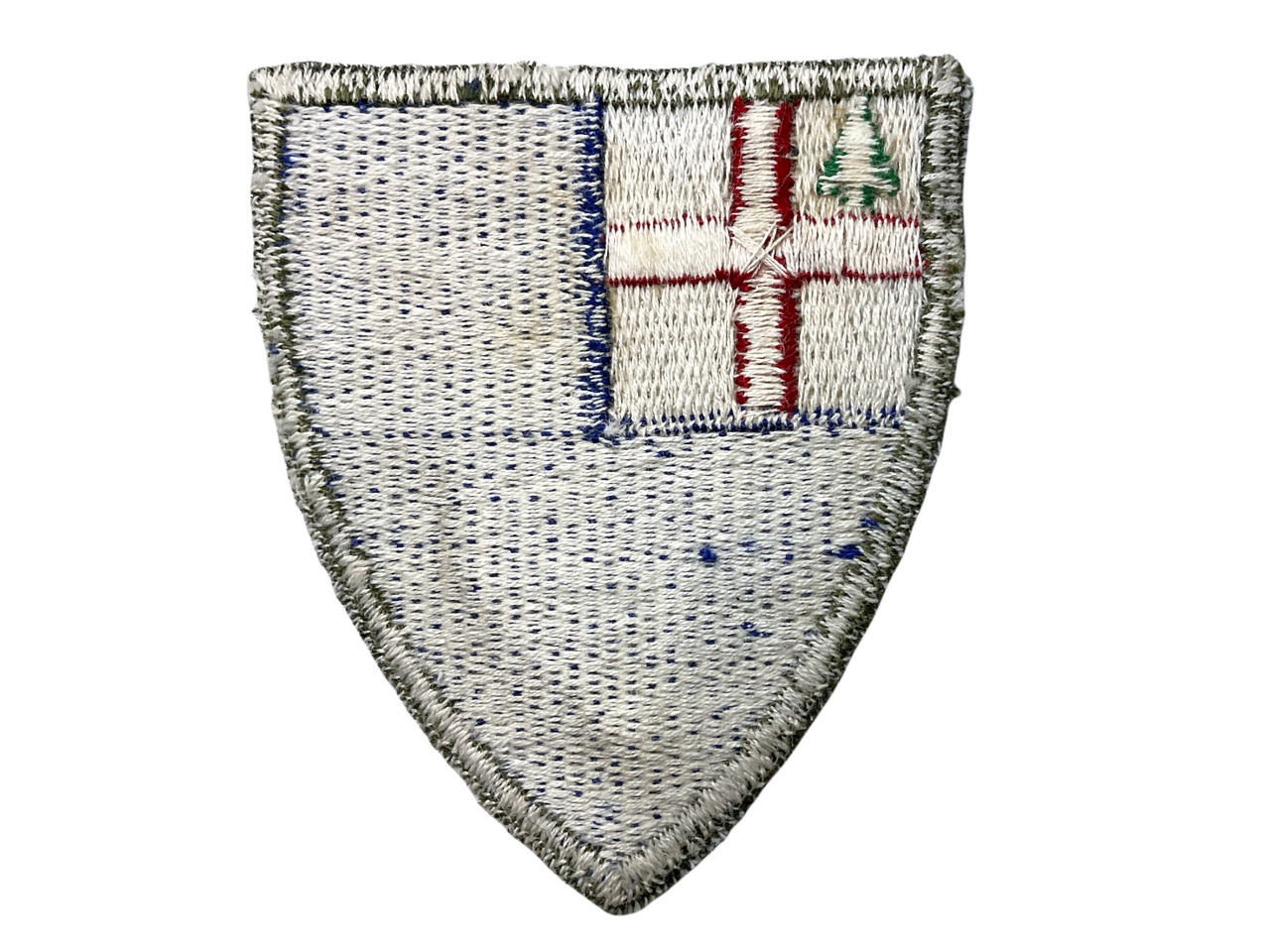 WW2 US Army SSI Insignia Snow Back Patch WW2 US Army SSI Insignia Snow Back Patch