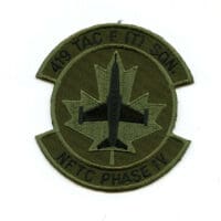 RCAF CAF Canadian 419 NFTC Phase 4 Squadron OD Crest Patch