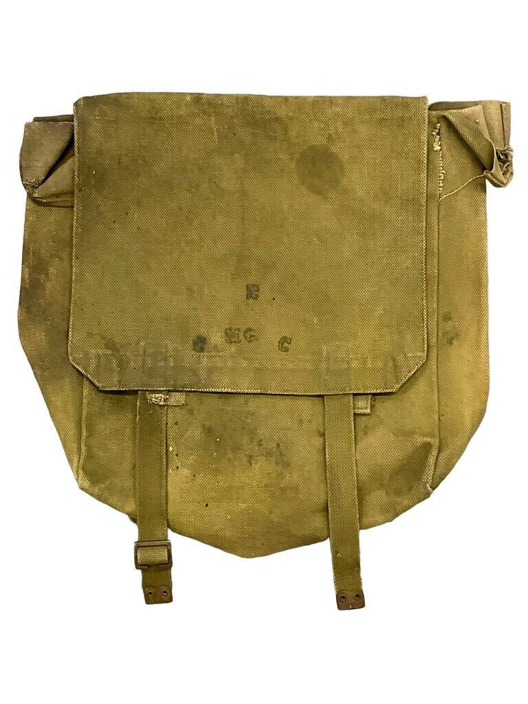 WW1 Canadian CEF 1915 Dated Large Pack 1915 Dated CMGC Machine Gun Marked WW1 Canadian CEF 1915 Dated Large Pack 1915 Dated CMGC Machine Gun Marked