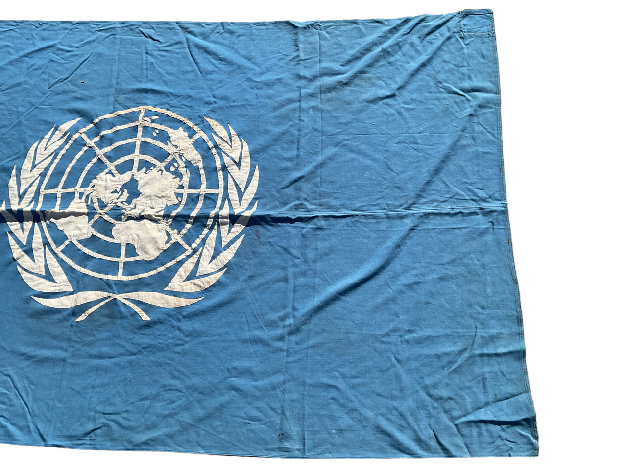 Canadian United Nations UN Multi Piece Cotton Flag 100 x 57 Inches Canadian United Nations UN Multi Piece Cotton Flag 100 x 57 Inches