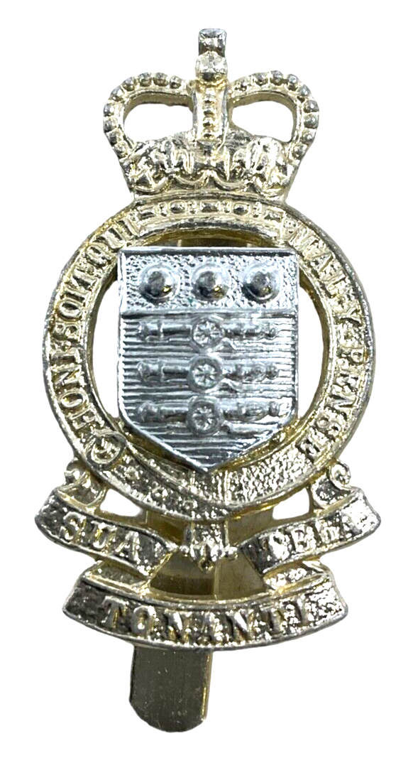 British RAOC Ordnance Corps Staybrite Cap Badge British RAOC Ordnance Corps Staybrite Cap Badge