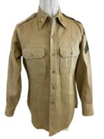 US Army Korean War 187th Infantry Rakkasans Quarter Master Other Ranks Shirt