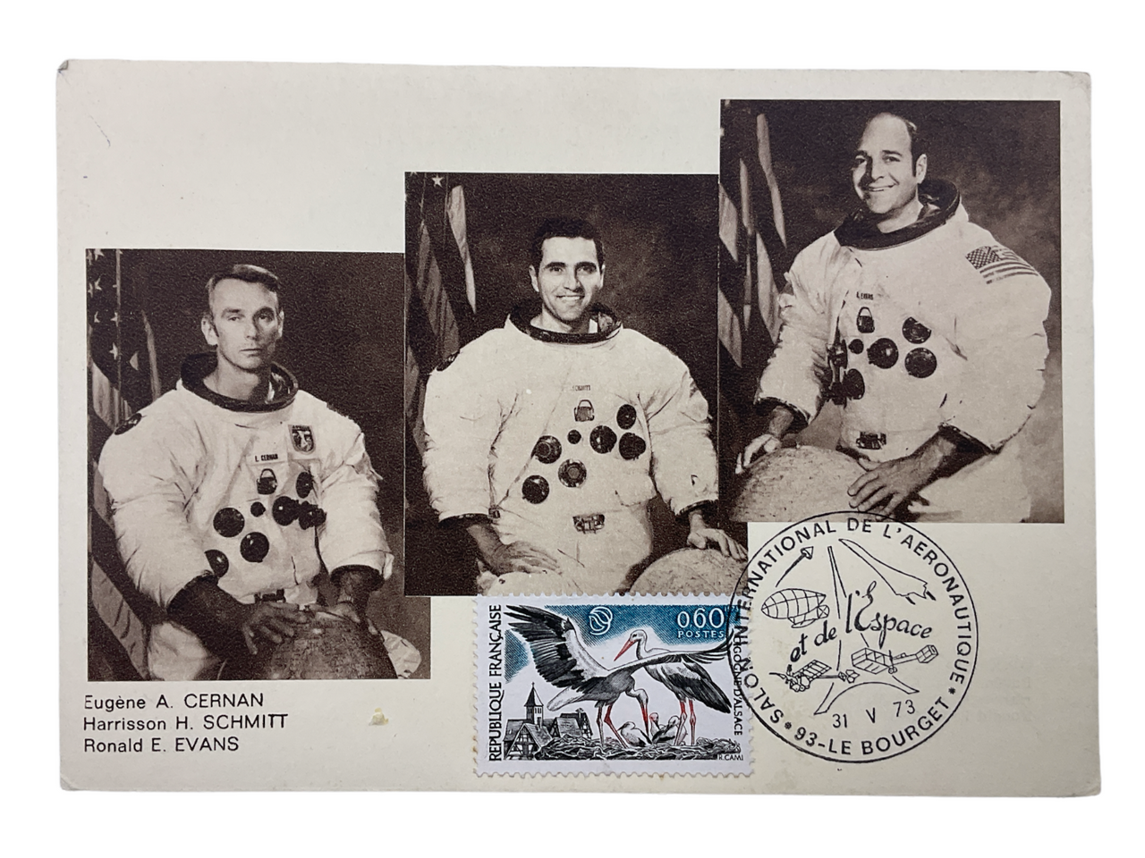 France French Soyuz Commemorative Stamp Cover National De L'Aeronautique France French Soyuz Commemorative Stamp Cover National De L'Aeronautique