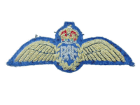 WW2 British RAF Bullion Wire Pilots Wing Brevet Padded