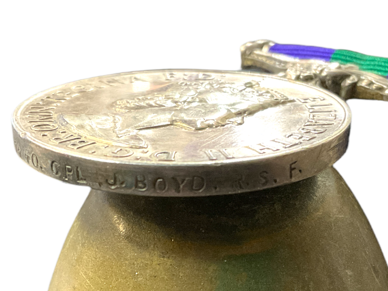 British General Service Medal & Malaya Bar Cpl Boyd Royal Scots Fusiliers British General Service Medal & Malaya Bar Cpl Boyd Royal Scots Fusiliers