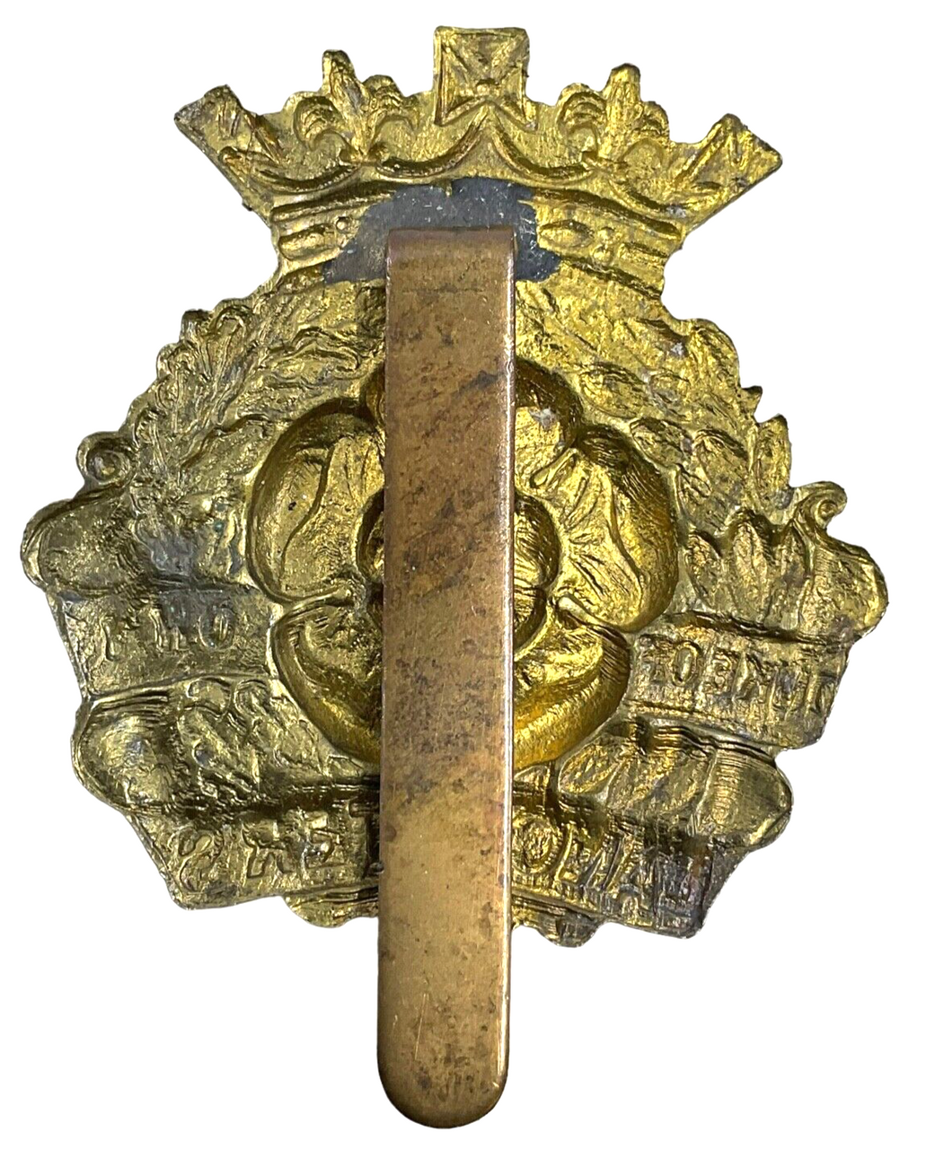 WW1 British BEF Duke Of Lancaster's Own Cap Badge Insignia WW1 British BEF Duke Of Lancaster's Own Cap Badge Insignia