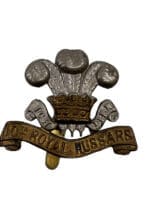 WW2 British 10th Royal Hussars Cap Badge WW2 British 10th Royal Hussars Cap Badge