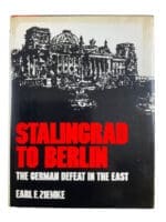 WW2 German Stalingrad to Berlin The German Defeat in the East HC Reference Book