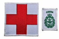 Canadian Forces CFMS Medical Service Medic Cross Patch Insignia