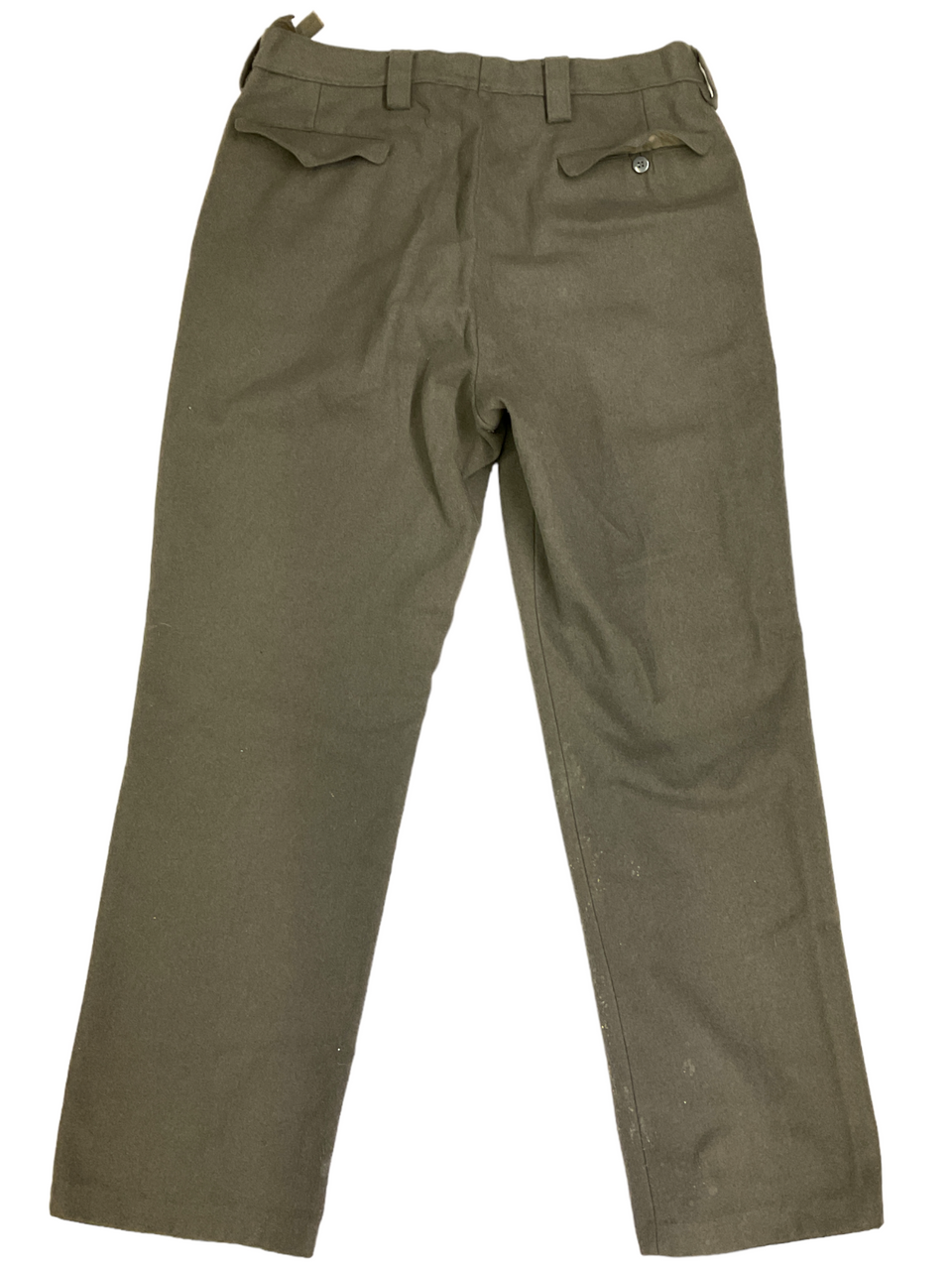 East German Grey Wool Straight Leg Trousers Pants SG52 32W x 32L East German Grey Wool Straight Leg Trousers Pants SG52 32W x 32L