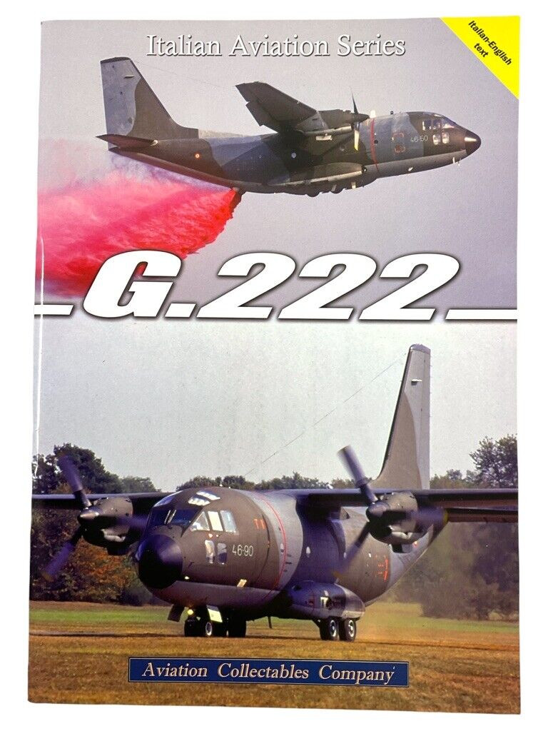 G.222 Transport in Italian Service Soft Cover Reference Book G.222 Transport in Italian Service Soft Cover Reference Book