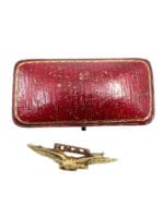 WW1 British RNAS Royal Naval Air Service Gold Pilots Wings Eagle Sweetheart