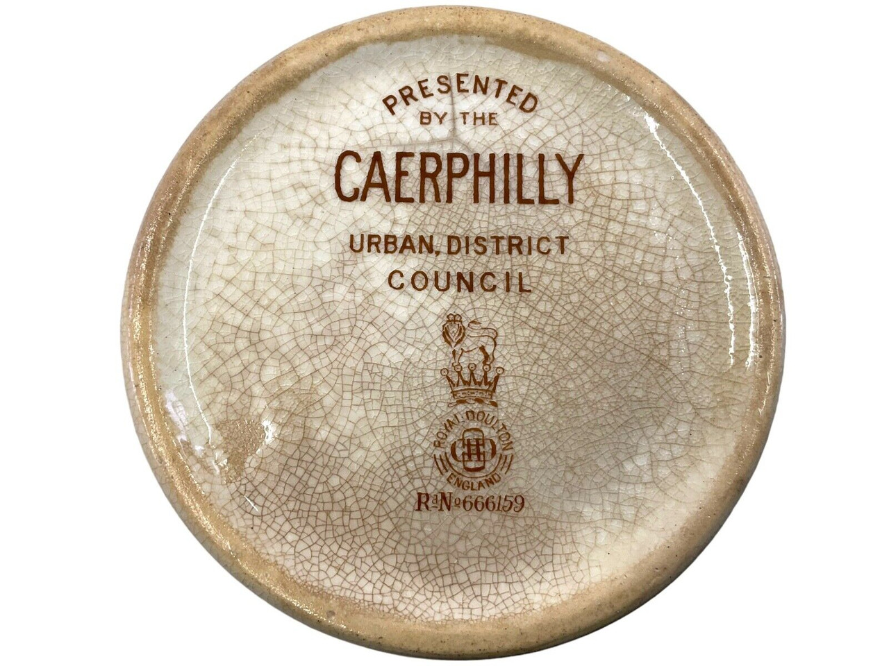 WW1 British BEF Caerphilly Victory and Peace China Cup Made By Royal Doulton WW1 British BEF Caerphilly Victory and Peace China Cup Made By Royal Doulton