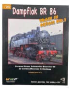WW2 German Steam Locomotive Dampflok BR86 Train in Detail SC Reference Book
