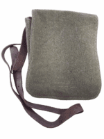 Eastern European Army Wool Covered Leather Spares Pouch
