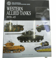 WW2 British US Western Allied Tanks 1939 to 45 David Porter HC Reference Book