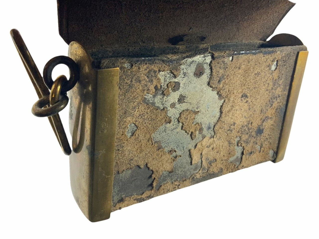 Imperial German Prussian Officers Cartouche Box & Metal Cypher Imperial German Prussian Officers Cartouche Box & Metal Cypher