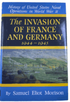 WW2 US USN The Invasion of France and Germany Naval Operations HC Reference Book