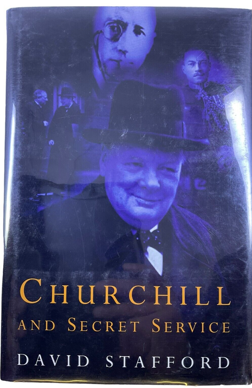 WW2 British Churchill and Secret Service David Stafford Hardcover Reference Book WW2 British Churchill and Secret Service David Stafford Hardcover Reference Book