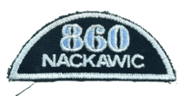 Canadian RCAC Air Cadets 860 Nackawic Shoulder Title Insignia Patch