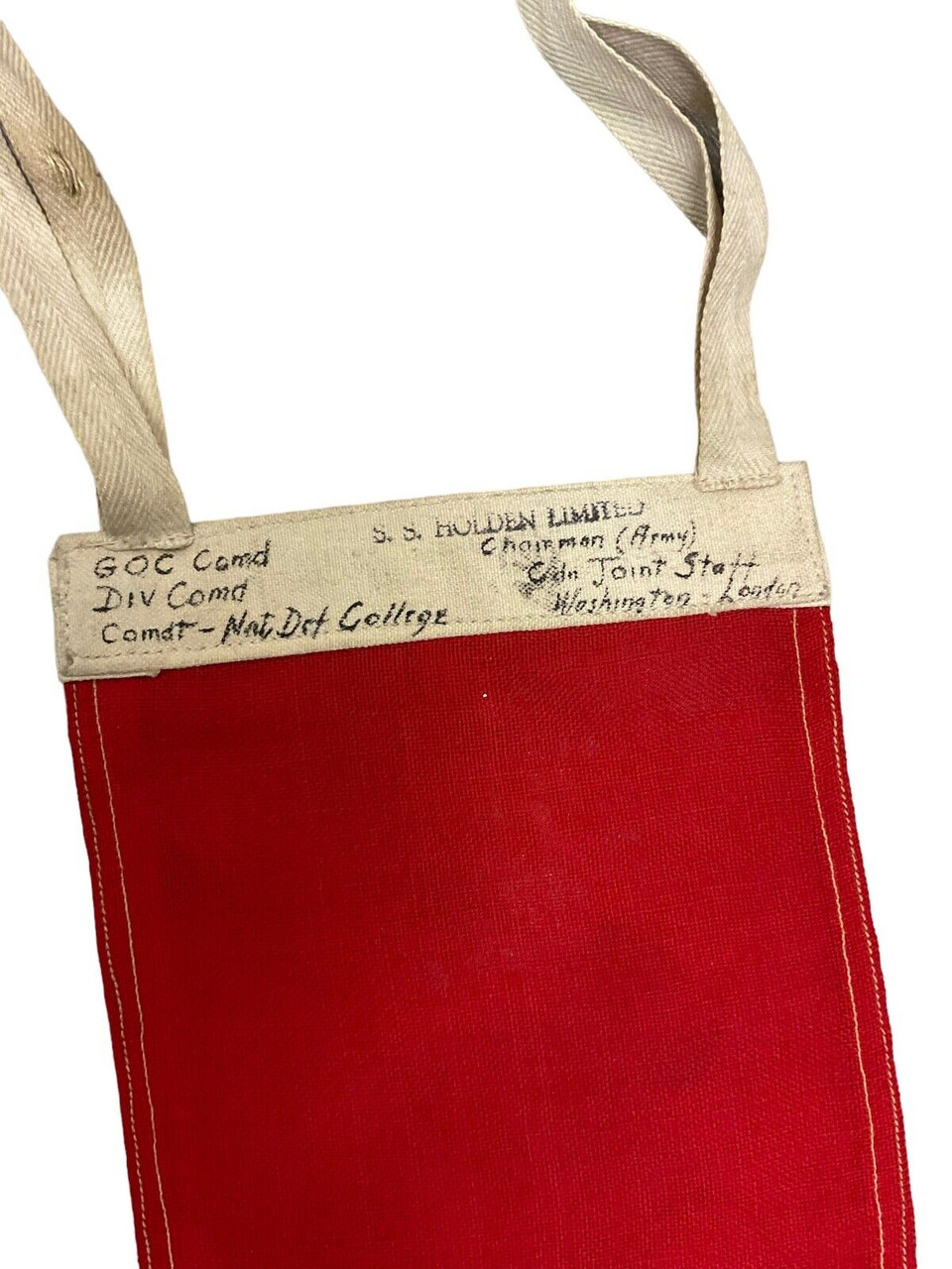 WW2 Canadian Army RCA Generals GOC Commanding Car Pennant WW2 Canadian Army RCA Generals GOC Commanding Car Pennant