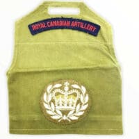 Canadian Forces RCA Artillery MWO Master Warrant Officer OD Brassard Armband