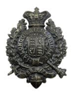 British Victorian London Rifle Brigade Helmet Plate Badge 1896-1900 Only British Victorian London Rifle Brigade Helmet Plate Badge 1896-1900 Only