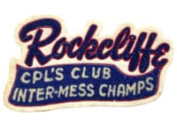 Canadian RCAF CFB Rockcliffe Cpls Club Inter-Mess Champs Patch